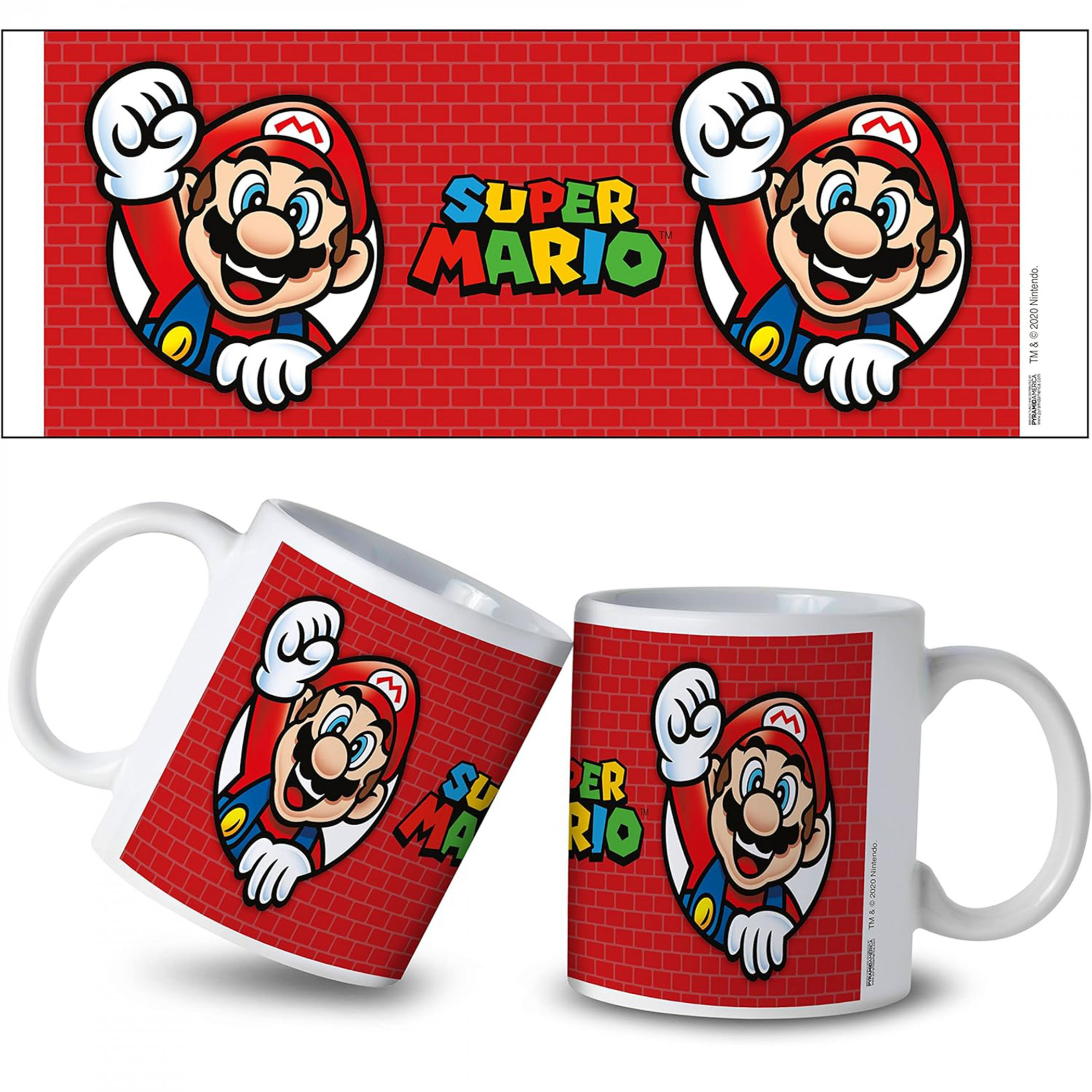 Super Mario Bros. Bricks 11 oz. Ceramic Mug